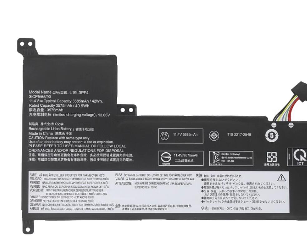 Lenovo L19L3PF4 SB10W89837 5B10W89839 Replacement Battery - Store Shoppe