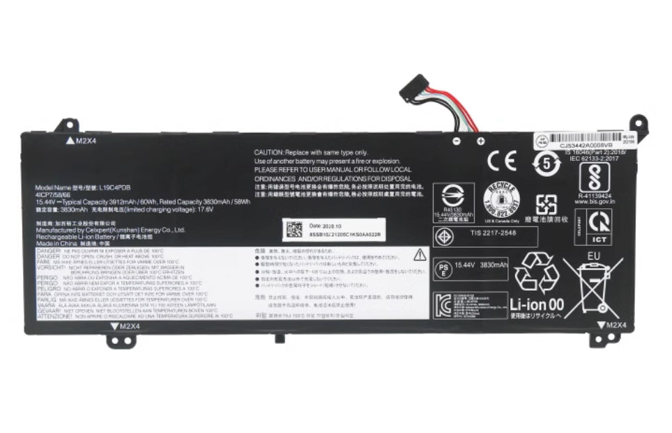 Lenovo ThinkBook 15 G4 IAP 14s Yoga ITL L19C4PDB L19M4PDB Replacement Battery - Store Shoppe