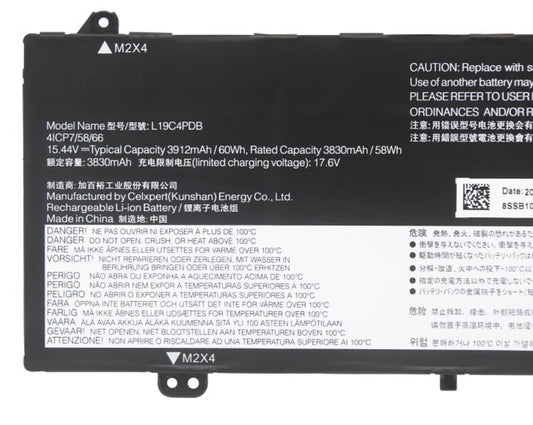 Lenovo ThinkBook 15 G4 IAP 14s Yoga ITL L19C4PDB L19M4PDB Replacement Battery - Store Shoppe