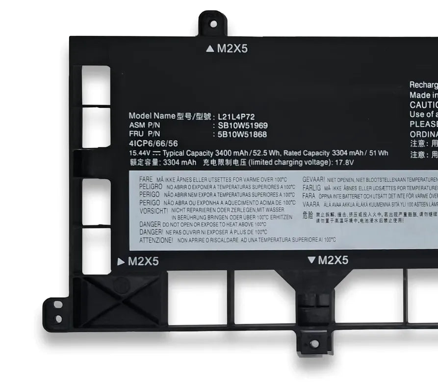 L21L4P72 Battery For Lenovo ThinkPad T16 Gen 1 T16 Gen 2 L21D4P72 L21C4P72