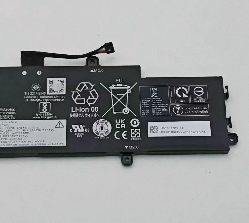 L22M3PG1 Battery for Lenovo IP Slim 3 Chrome 14IAN8 L22L3PG1 L22C3PG1, L22D3PG1