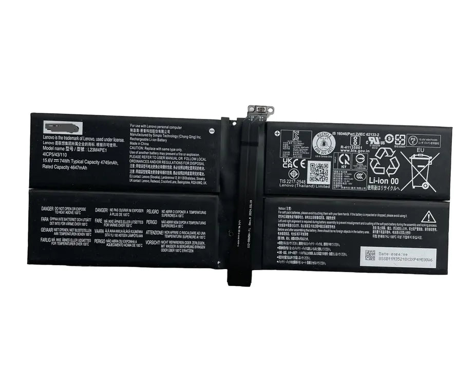 Batterie L23M4PE1 pour Lenovo ThinkBook L23B4PE1, L23C4PE1, L23D4PE1, L23L4PE1