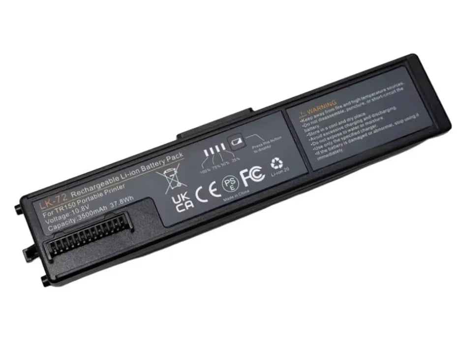 LK-72 Battery for Canon TR160 TR163 LB-70 PIXMA TR150 Wireless Portable Printe