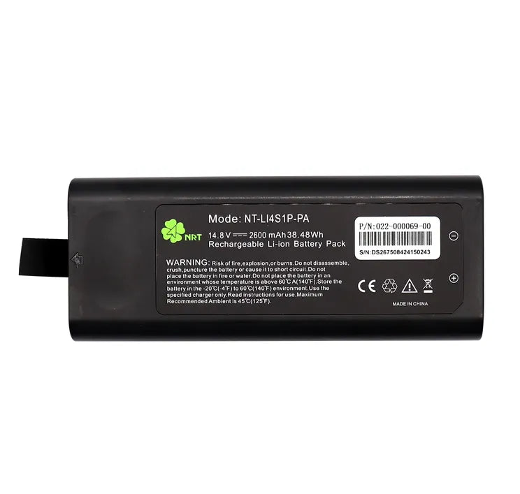 NT-LI4S1P-PA Battery For NRT ECG Monitoring NT-LI3S2P-PA 022.01.000069-00