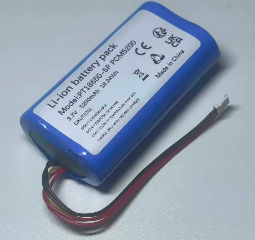 PT18650-SP PCM5200 Replacement Battery for Eufy SpaceView Pro Baby Monitor
