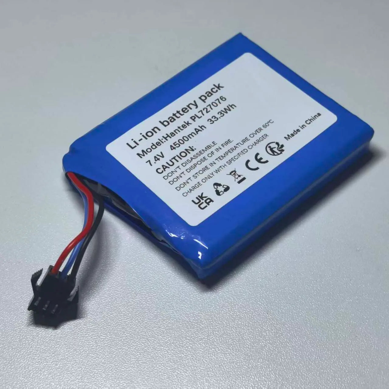 PL727076 Replacement Battery For Hantek DSO1062B, DSO1202B, DSO1202S
