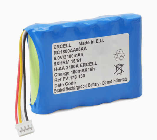 RC1800AA05AA Battery for Injectomat Agilia Fresenius Kabi 6V 2100mAh