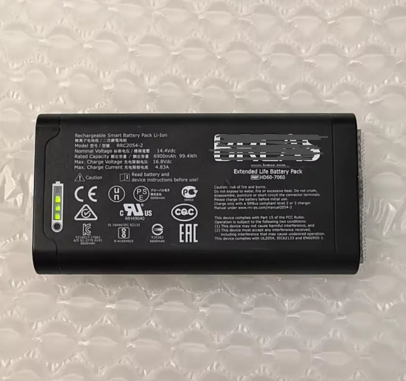 BREAS HD60-7060 RRC2054-2 Batterie intelligente rechargeable 99,4 Wh