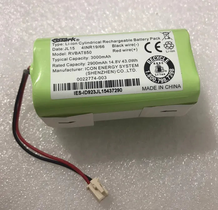 SHARK RVBAT850 JL15 Cylindrical Battery for Shark Robot Vacuum 0022774-003