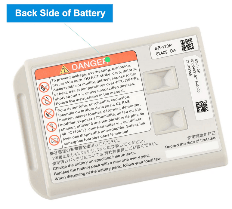 SB-170P Battery for Nihon Kohden Lifescope PT BSM-1700 Type X161 Patient Monitor