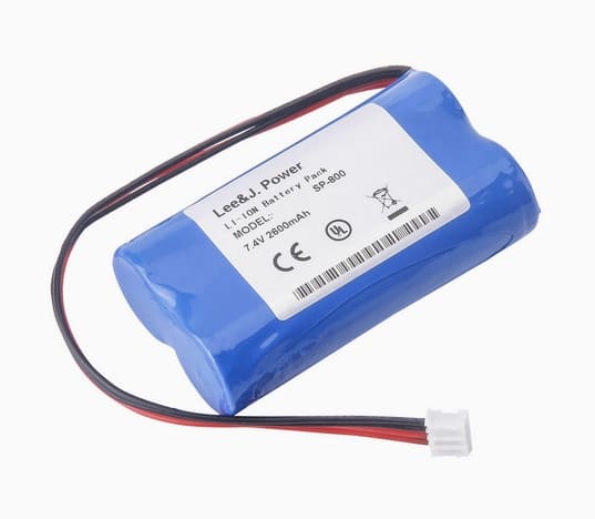 Battery for G-Care SP-800 Vital Signs Monitor BAK-18650C4*2 2600mAh