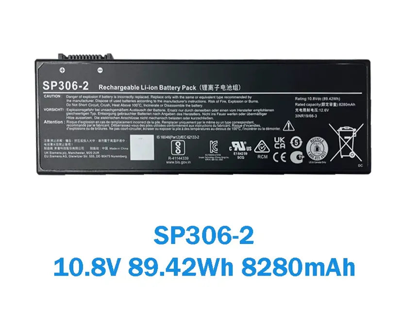 SP306-2 Replacement Battery For SMP Siemens M3 M4 M5 M6 SP303 SP304 SP305 SP306