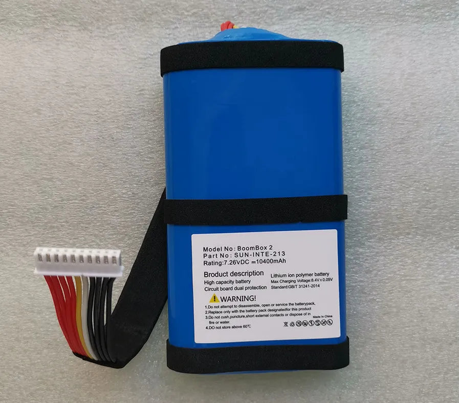 SUN-INTE-213 Replacement Battery for JBL Boombox 2 Bluetooth Speaker 10400mAh