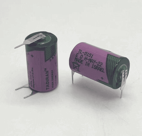 TL-5151 Tadiran TL-5151 1/2AA 3.6V 1200mAh LiSOCl2 Lithium Battery