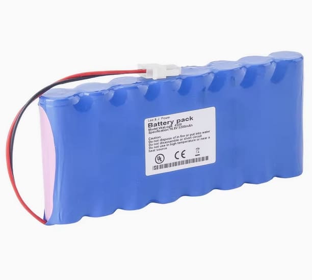 TSGLIIO100298 Rechargeable battery for Charter Kontron Vitalogik 4500 with plug
