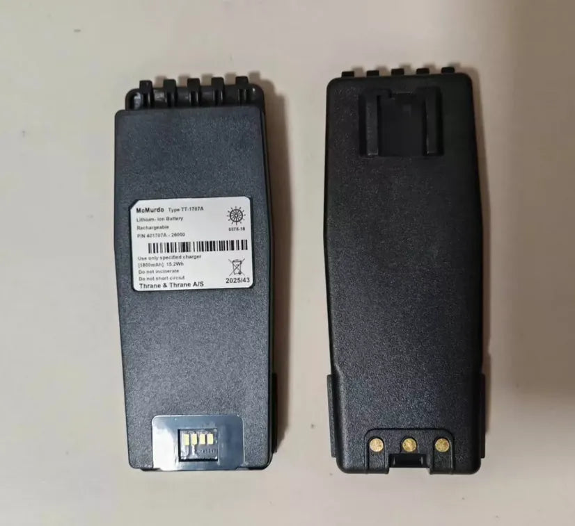 TT-1707A Replacement Battery For McMurdo R5 GMDSS Two-Way Radio 401707A-26000