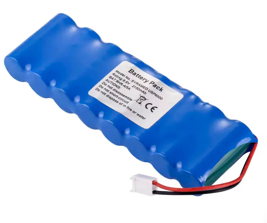 SYRAMED USP6000 Infusion Pump Battery For Arcomed Volumed UVp7000 BAT:8HR-4/5A