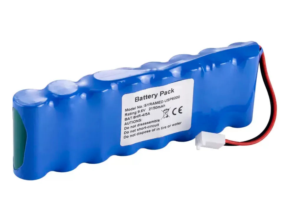 SYRAMED USP6000 Infusion Pump Battery For Arcomed Volumed UVp7000 BAT:8HR-4/5A