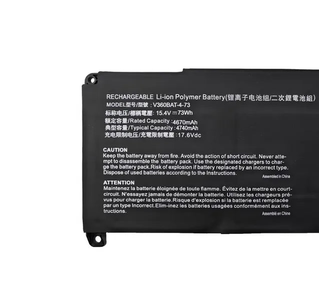 V360BAT-4-73 Battery for Hasee Colorful MEOW R16 Gigabyte G6X 9KG(2024), G6X 9KG