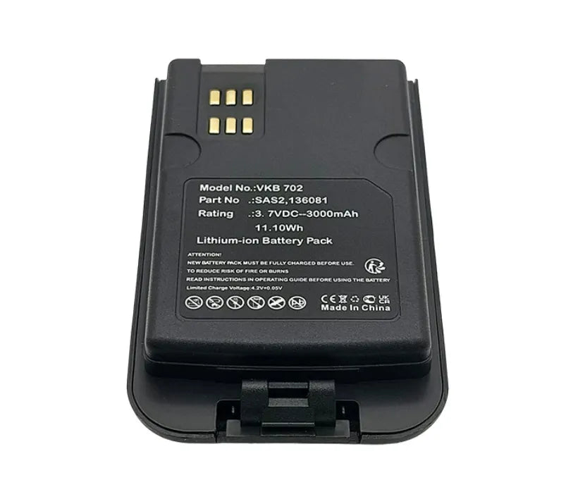 SAS2 136081, VKB 702 Replacement Battery for Inmarsat IsatPhone 2 Satellite Phone