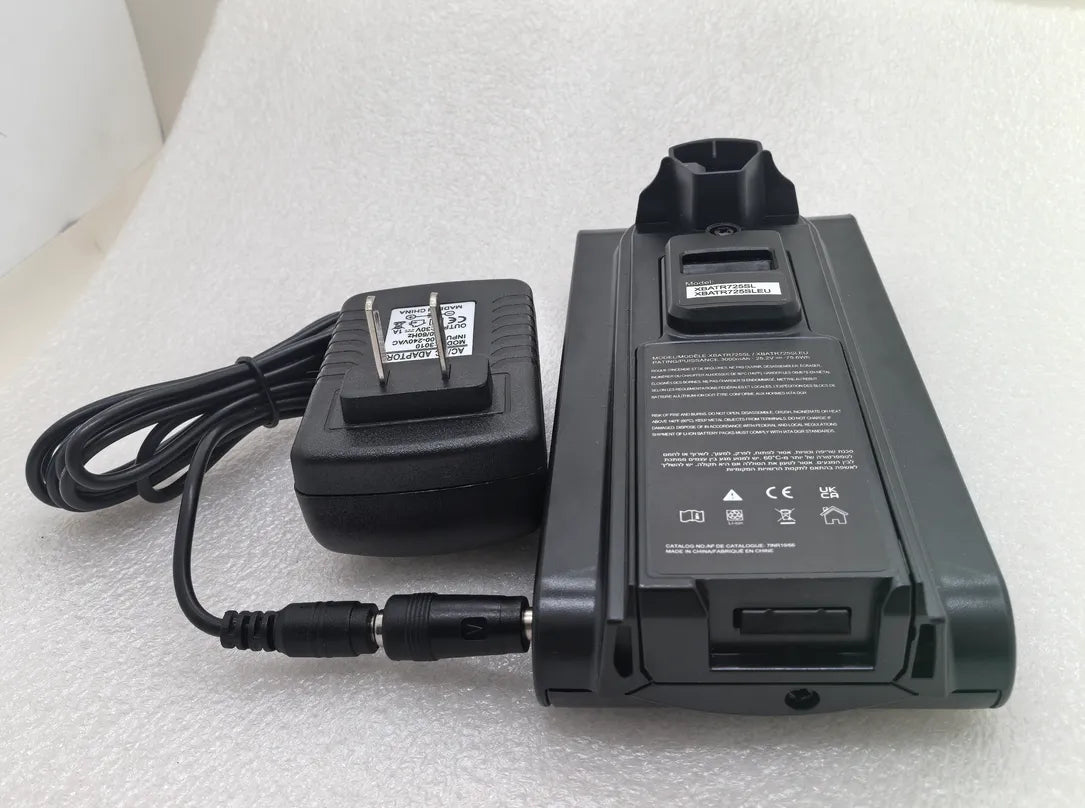 Shark XBATR725SL XBATR725SLEU Replacement Vacuum Ceaner Battery and Charger