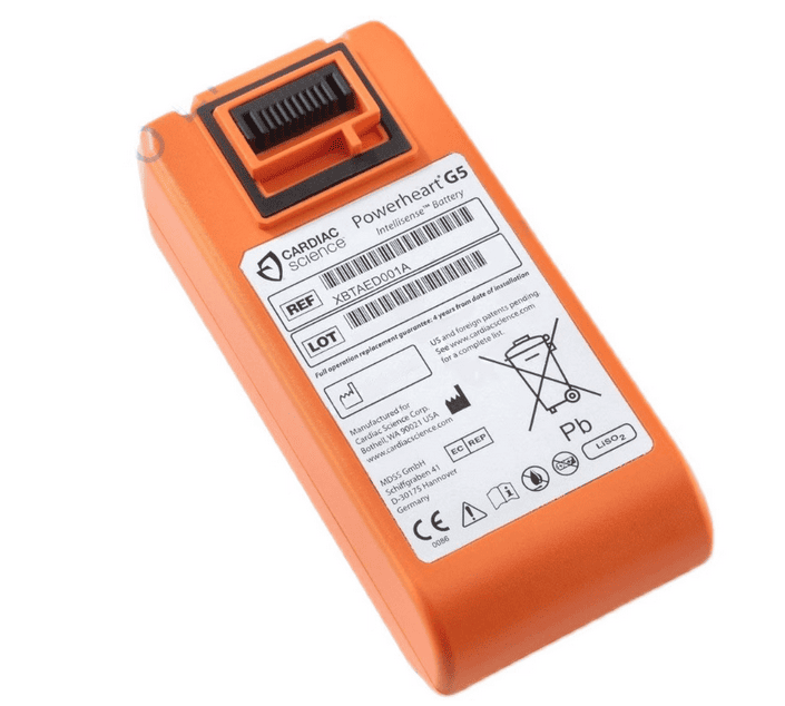 XBTAED001A Battery for Intellisense Cardiac Science Powerheart AED G5