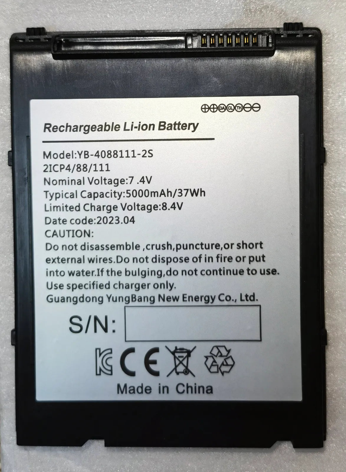 YB-4088111-2S 7.4V 5000mAh Li-ion Battery for GLT-4088111-2P All-in-One PC