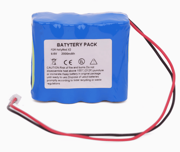 Kellymed ZNB-XD Rechargeable Battery 9.6V 2000mAh
