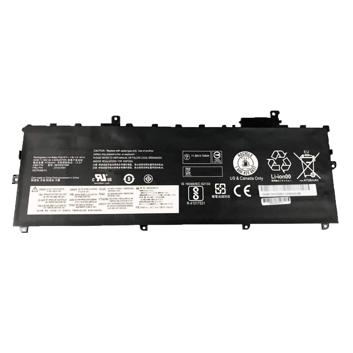 Lenovo 01AV429 01AV430 01AV431 01AV494 SB10K97587 SB10K97588 Battery - Store Shoppe