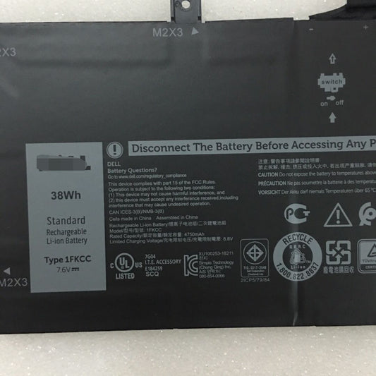 Dell 1FKCC 09NTKM 0KWWW4 D9J00 T5H6P Replacement Battery - Store Shoppe