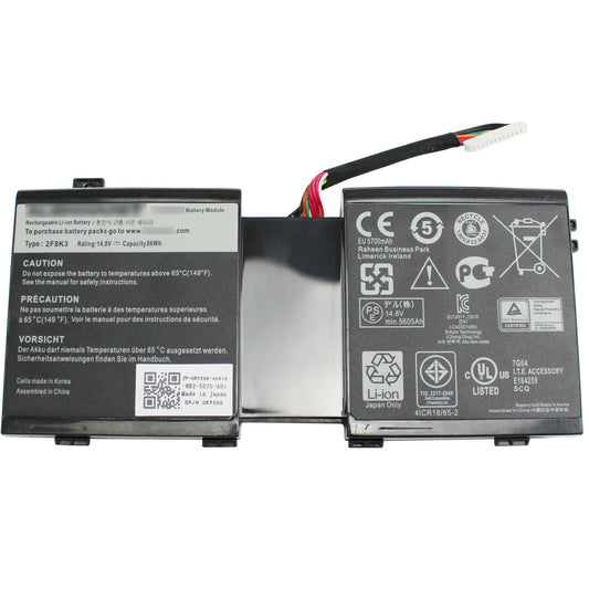 2F8K3 KJ2PX Battery for Dell Alienware 17 18 18x M17X R5 M18X - Store Shoppe