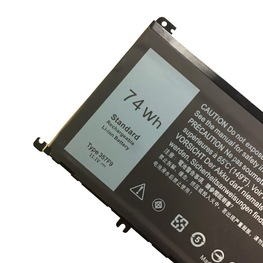 357F9 71JF4 74Wh Battery for Dell Inspiron 15-7000 15-7559 7566 7567 7557 - Store Shoppe