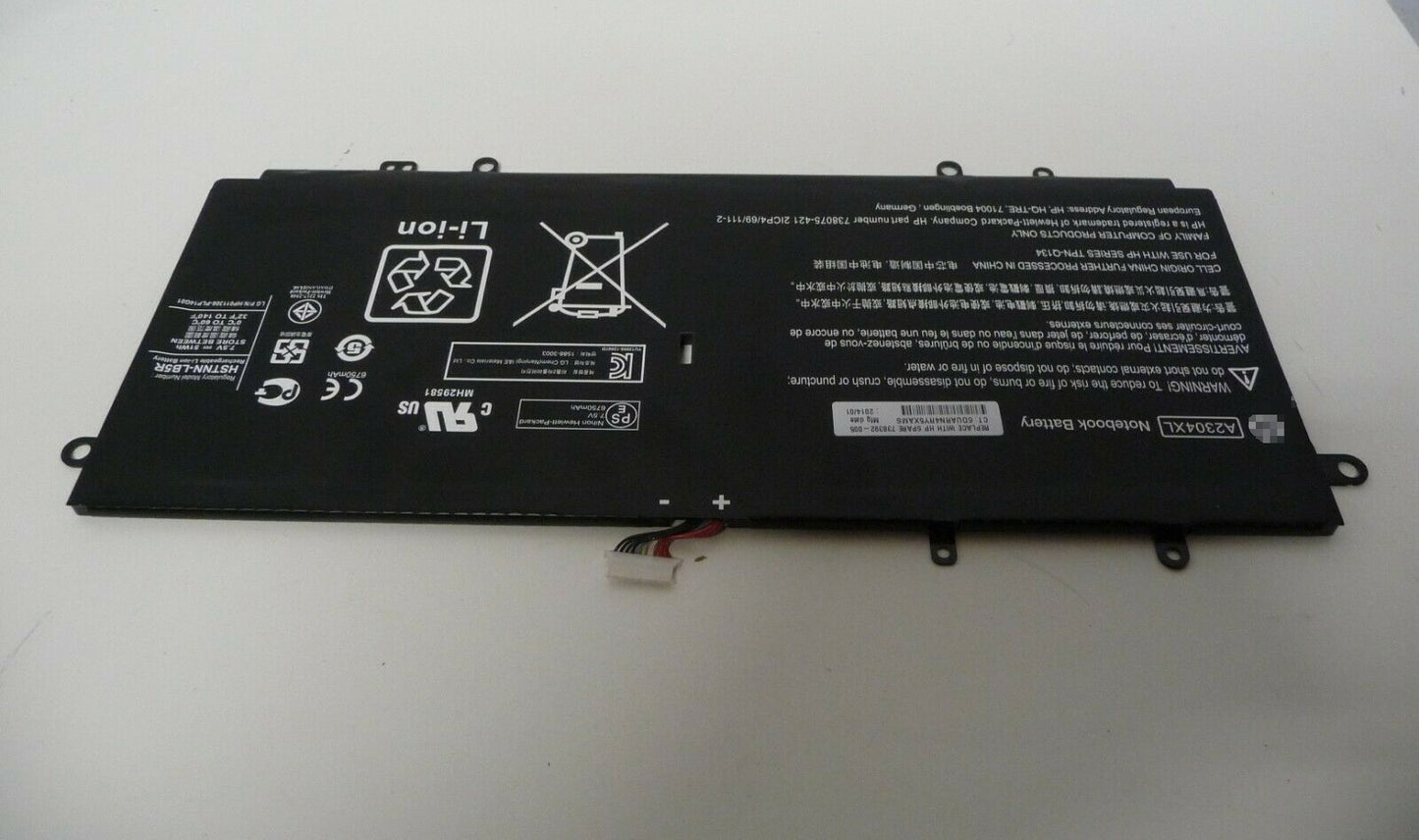 Hp A2304XL HSTNN-LB5R 738392-005 14-Q 14-Q010NR 14-Q020NR 51Wh Battery - Store Shoppe