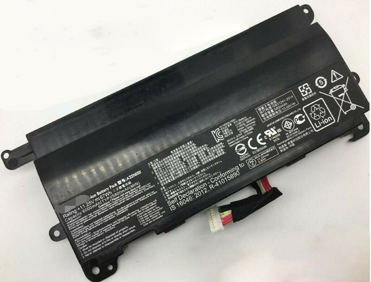 Batería Compatible Para Portátil Asus ROG G752 / ROG G752VT / ROG 752VY Modelo A32n1511 Entre Otros Batería Compatible Para Portátil Asus ROG G752 / ROG G752VT / ROG 752VY Modelo A32n1511 Entre Otros