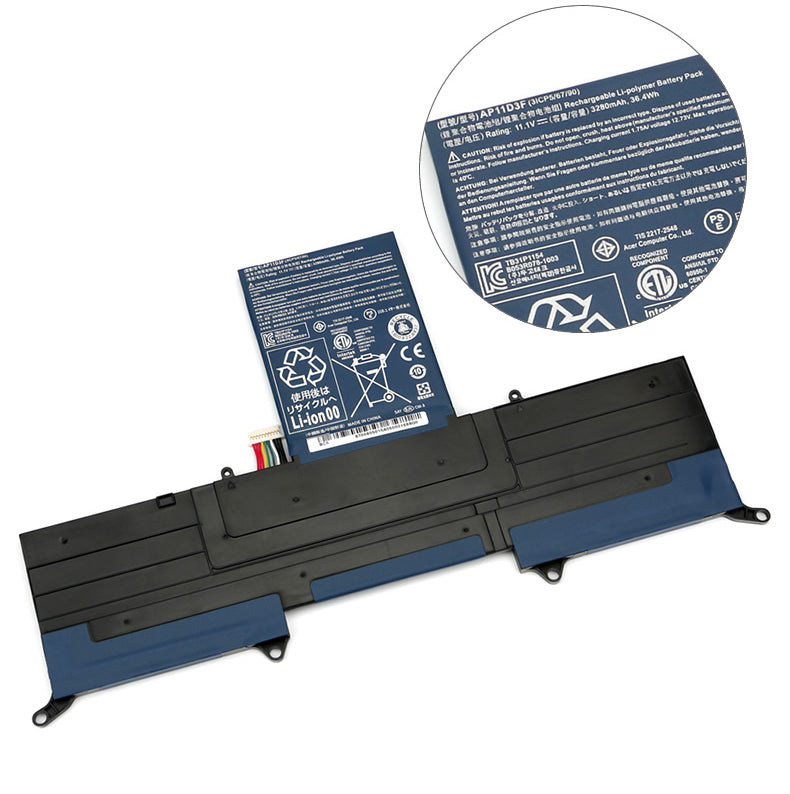 AP11D3F AP11D4F Replacement Battery for Acer Aspire S3-391 S3-951 - Store Shoppe