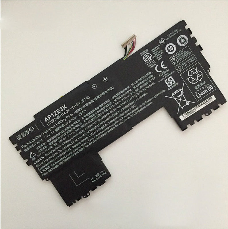 AP12E3K Battery For Acer Aspire S7 S7-191 Ultrabook Series 7.4V 28Wh - Store Shoppe