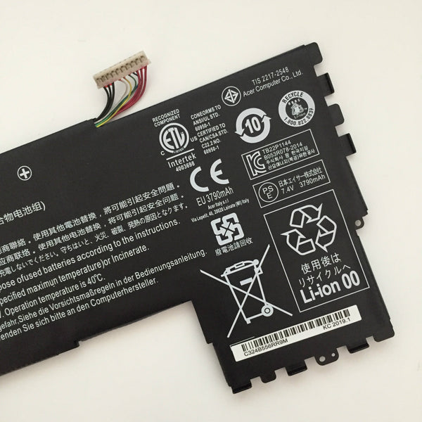 AP12E3K Battery For Acer Aspire S7 S7-191 Ultrabook Series 7.4V 28Wh