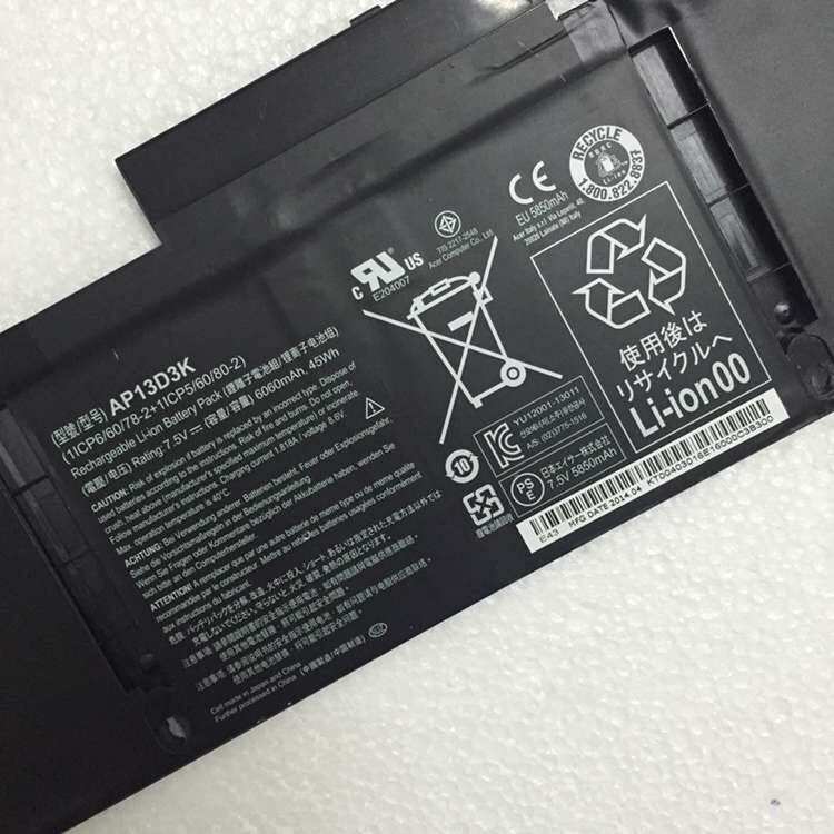 AP13D3K 45Wh Battery For Acer Aspire S3-392G Aspire S3 Series - Store Shoppe