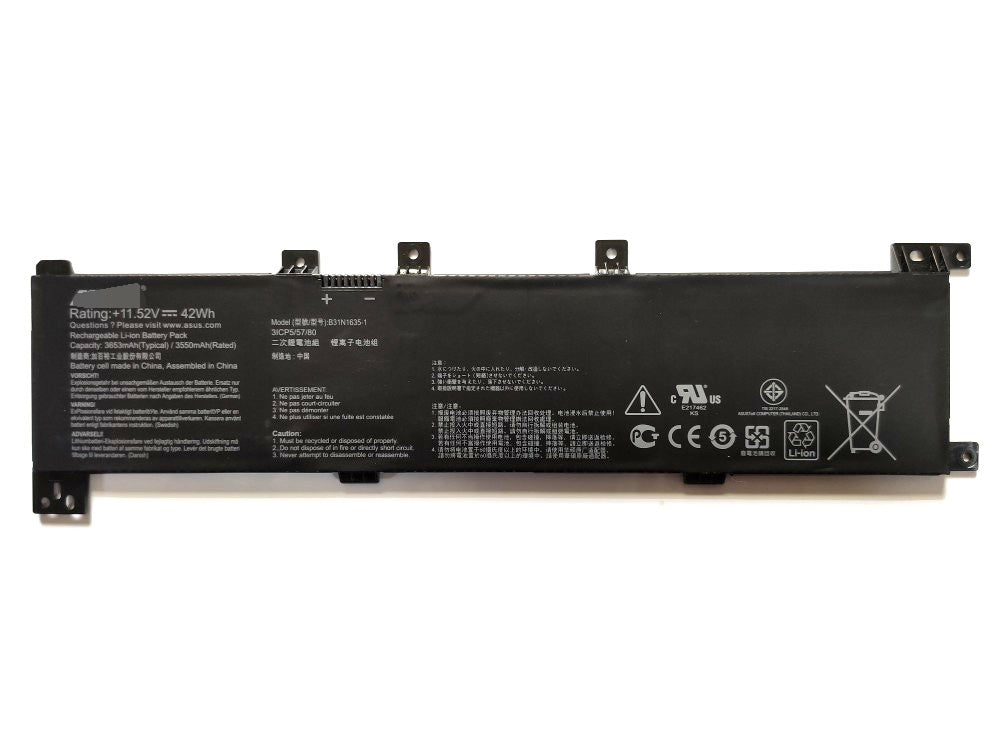 Asus B31N1635 B31N1635-1 B31N1635(SDI) Replacement Laptop Battery - Store Shoppe