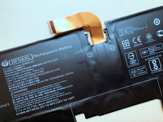 HP Spectre 13-af000 13-af003TU BF04XL HSTNN-LB8C 43.7Wh 5685mAh Battery - Store Shoppe