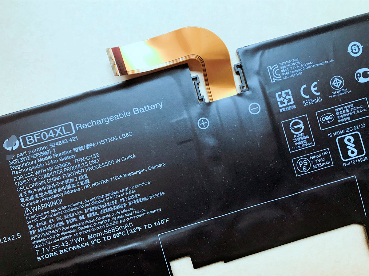 HP Spectre 13-af000 13-af003TU BF04XL HSTNN-LB8C 43.7Wh 5685mAh Battery - Store Shoppe