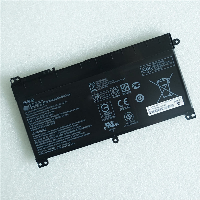 BI03XL HSTNN-UB6W Battery for HP Pavilion X360 13-u 13-u102ng Series - Store Shoppe