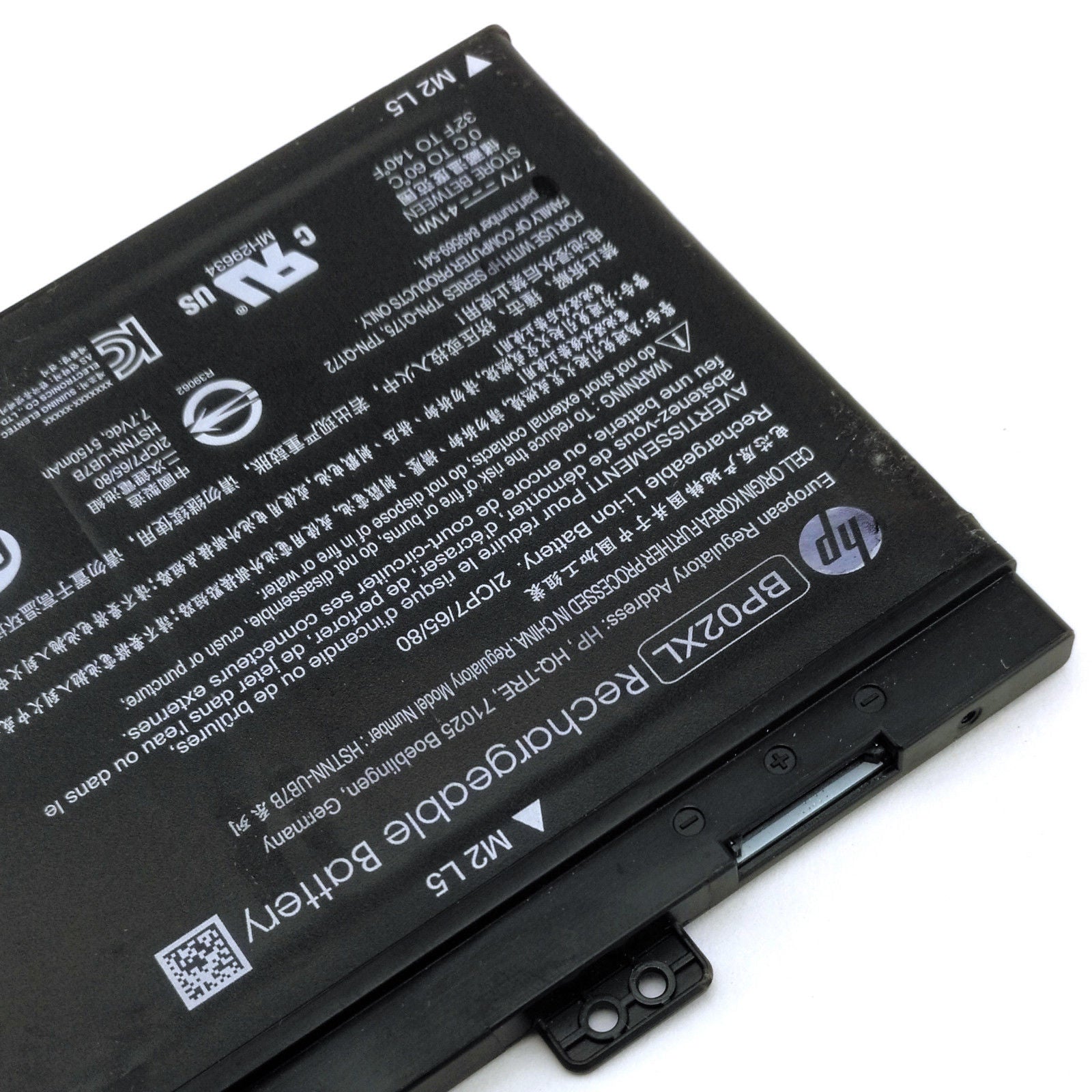 Hp pavilion notebook 15 15-au010wm bp02xl hstnn-ub7b 41wh battery - Store Shoppe