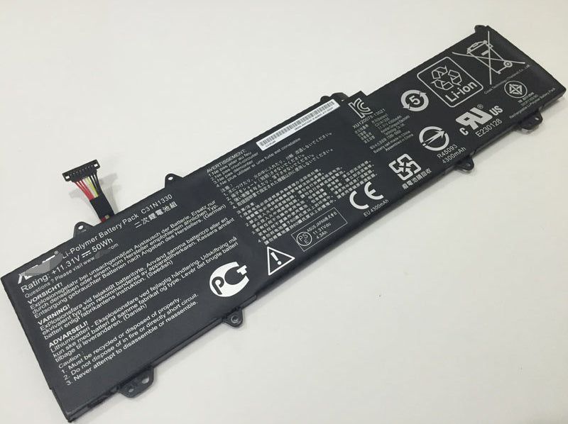 C31N1330 11.31V 50Wh Li-Polymer Battery For Asus Zenbook UX32LN U303L - Store Shoppe