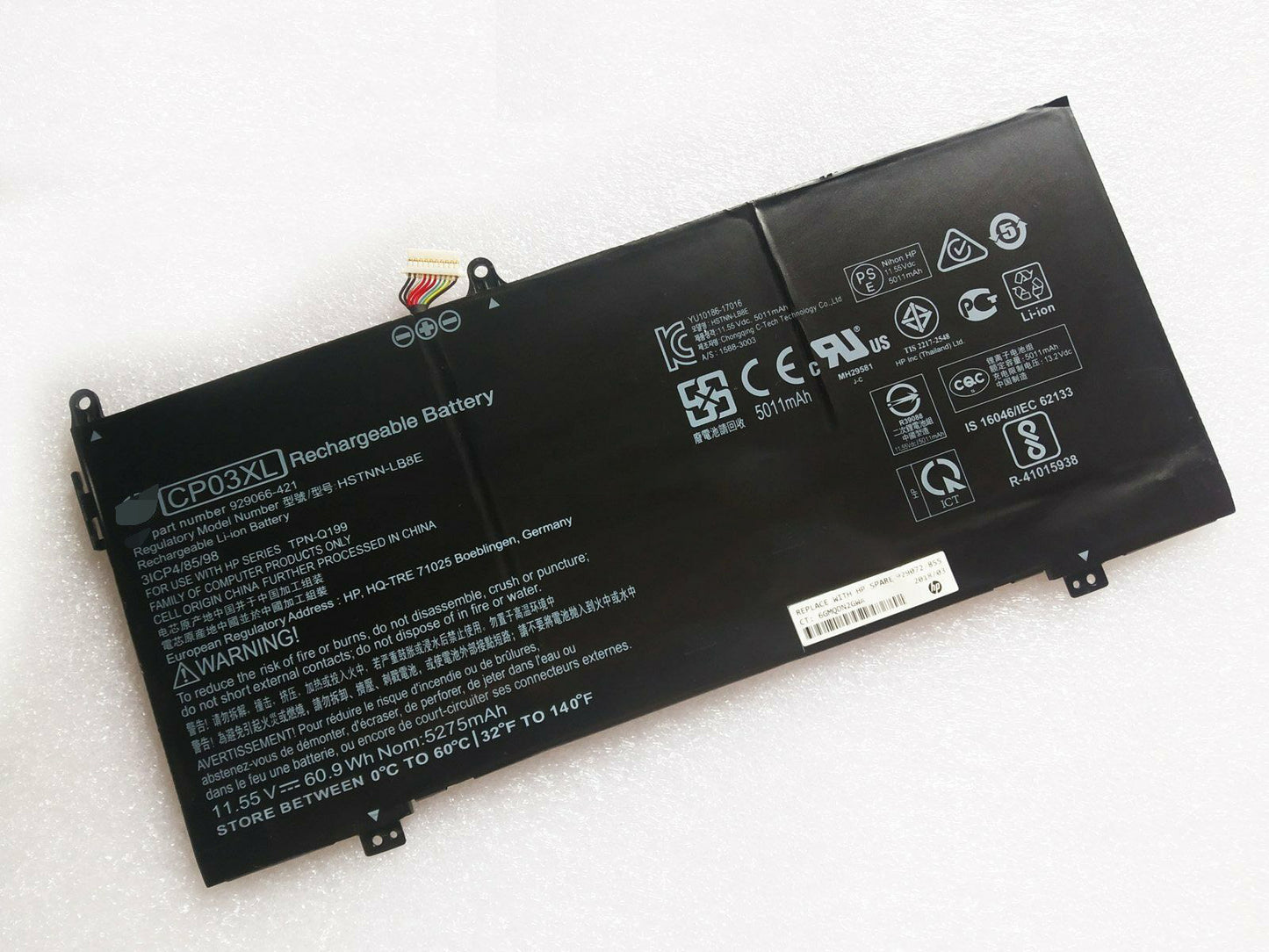 CP03XL Battery For Hp HSTNN-LB8E 929066-421 Spectre x360 13-ae ae000 - Store Shoppe
