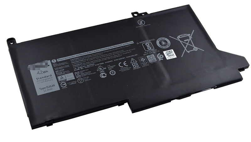 DJ1J0 PGFX4 42Wh Battery For DELL Latitude 12 7000 7480 7280 - Store Shoppe