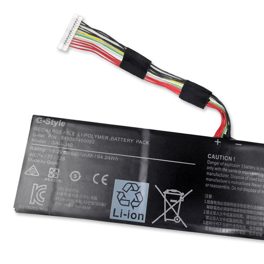 Gigabyte GAG-J40 Aero 14 Aero 15 Aero 15X v8 Aero 17 XA laptop battery - Store Shoppe
