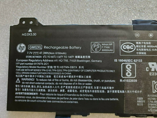 GM02XL 47.3Wh Battery for Hp Chromebook 14 G5 Chromebook X360 11 G1 - Store Shoppe