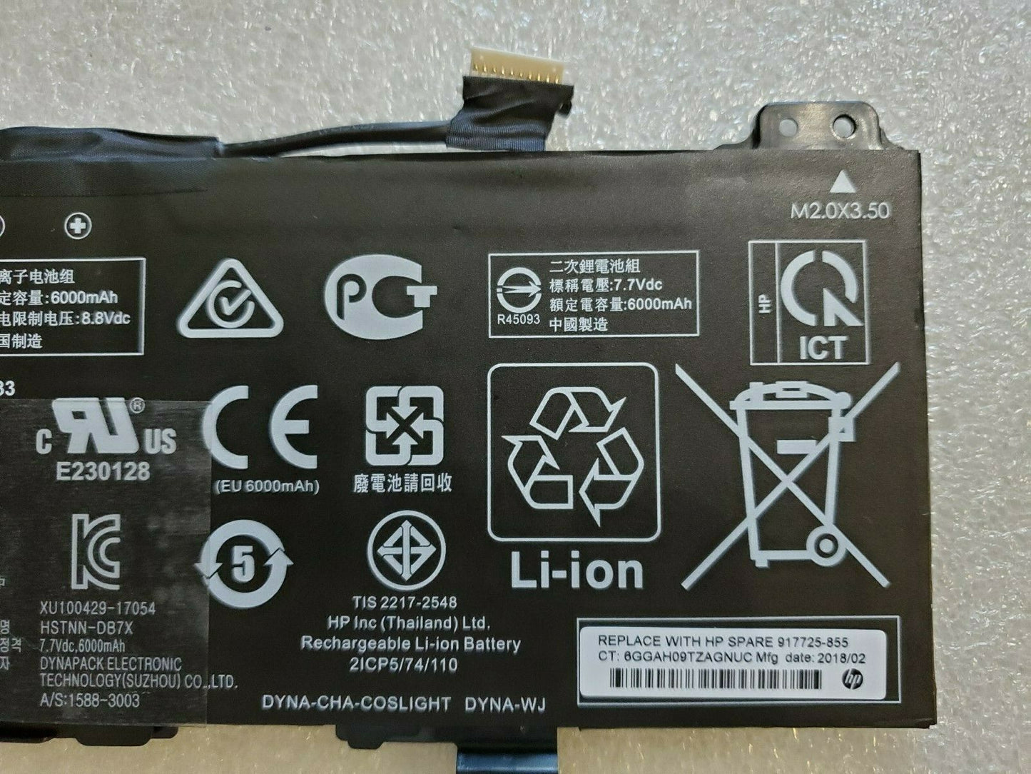 GM02XL 47.3Wh Battery for Hp Chromebook 14 G5 Chromebook X360 11 G1 - Store Shoppe