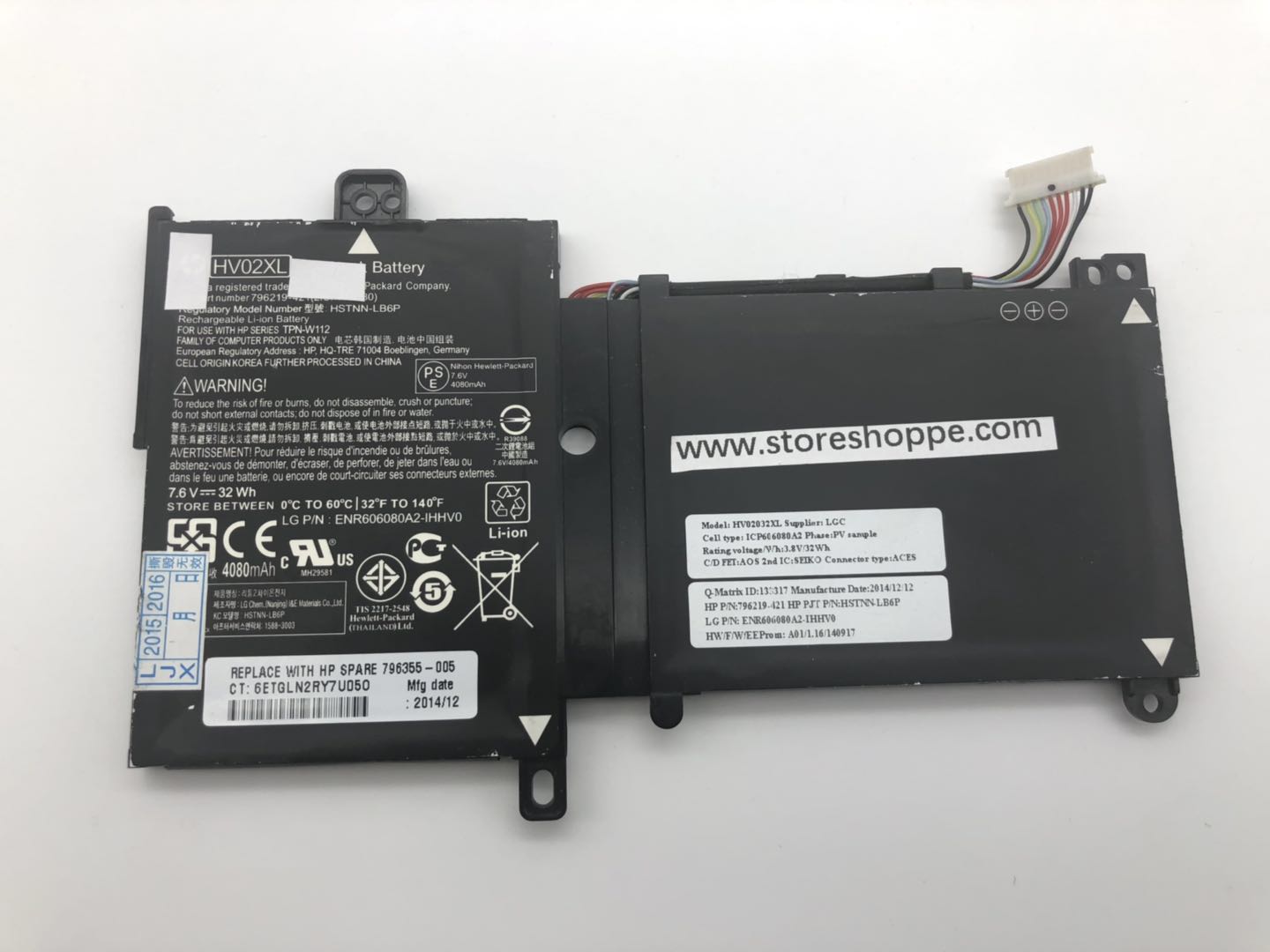 HV02XL HSTNN-LB6P Battery for HP Pavilion X360 11-K 11-k000 - Store Shoppe